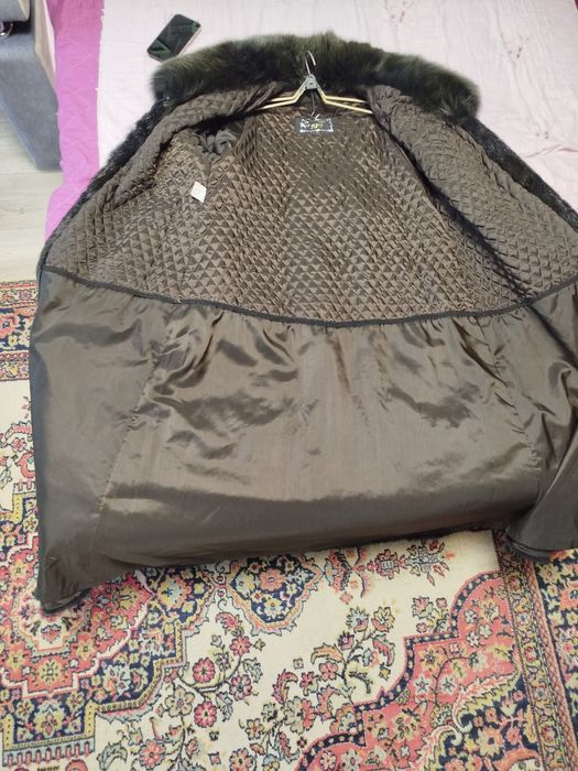 Шуба нутриевая зимняя