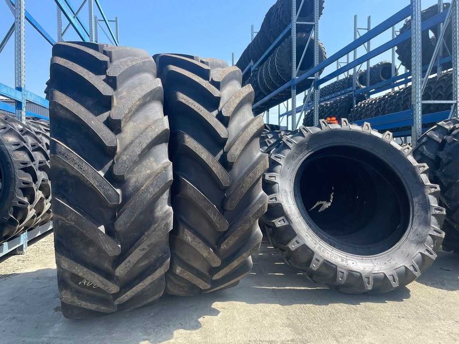 650/75R38 anvelope noi radiale marca BRIDGESTONE pentru tractor spate