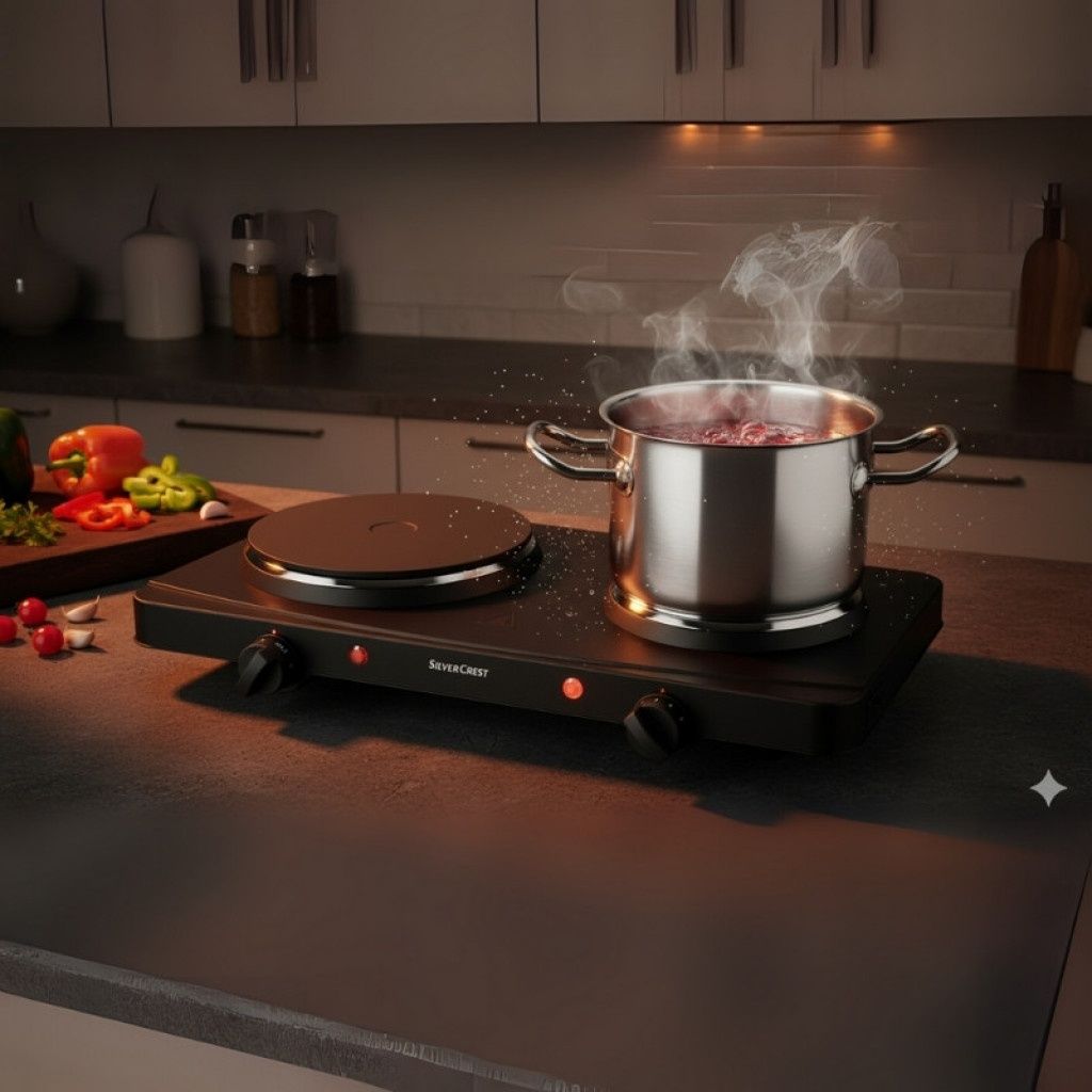 Двоен котлон SilverCrest - 2500W – две ястия едновременно