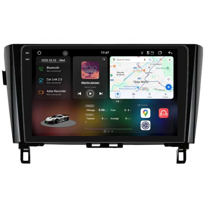 Navigatie Android Dedicata Nissan Qashqai J11, X Trail T32, Carplay