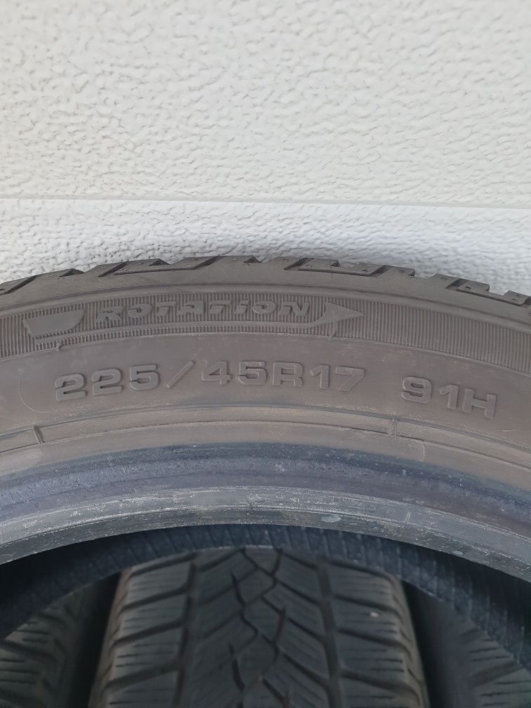 Зимни гуми 4 броя FULDA KristallControl HP2 225 45 R17 дот 0819