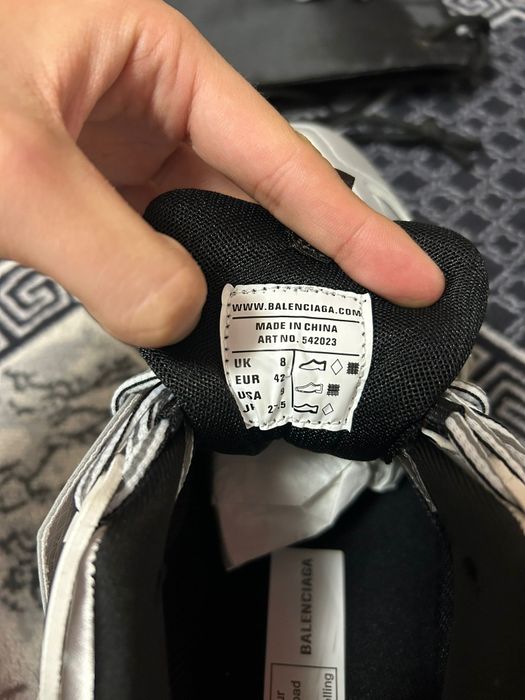 Balenciaga Track LED gri