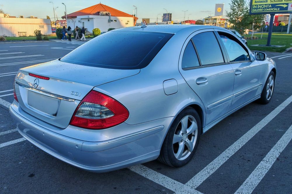 Black Friday Mercedes E-Class 2.2, KM Reali, 2008, 177CP, Fara Rugina