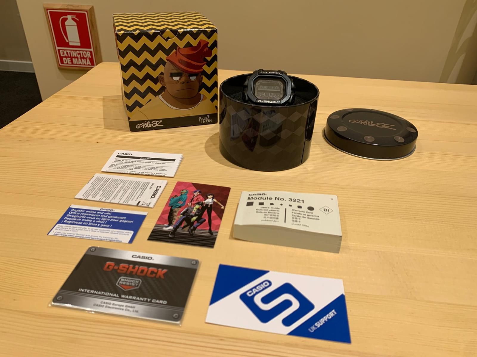 Ceas Casio G SHOCK "GORILLAZ" Russel Hobbs GX-56BBGRLR