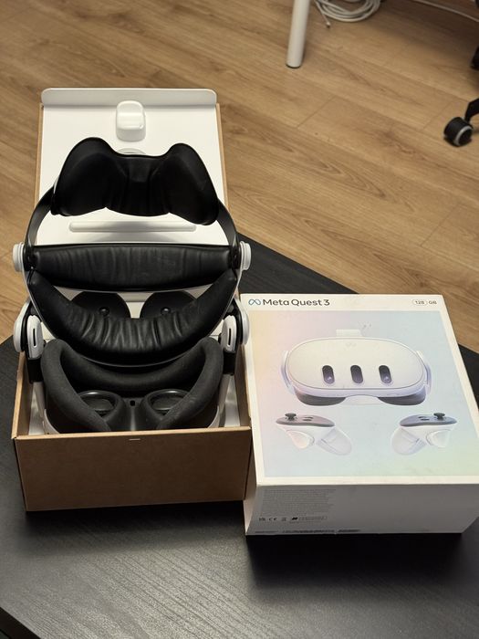 Meta quest 3 128gb + headstrap