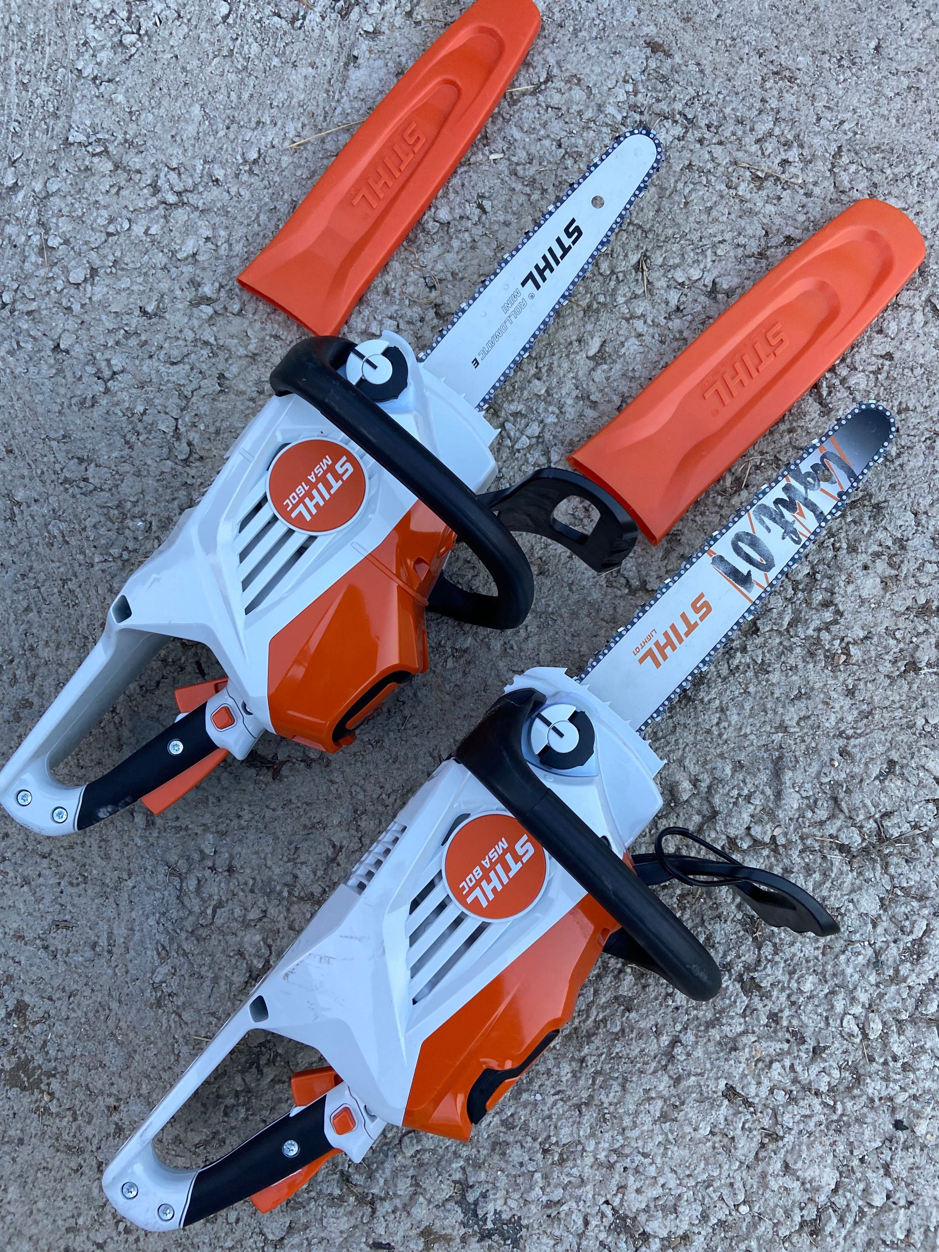 Drujba Stihl msa 220 pe acumulator