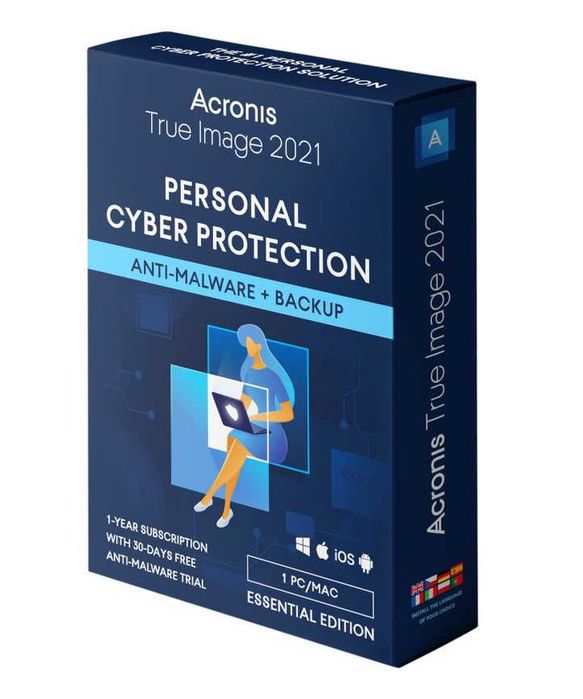 ACRONIS Licenta True Image Essential, 1 An, 1 PC, Retail