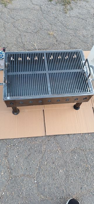 Gratar 600x400 înălțimea 350