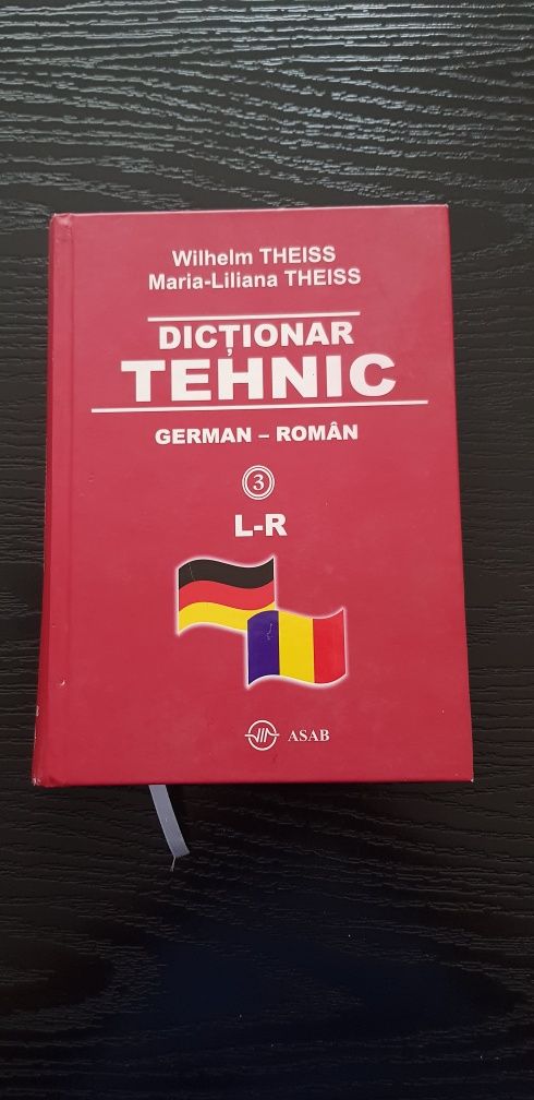Dictionar tehnic german-roman