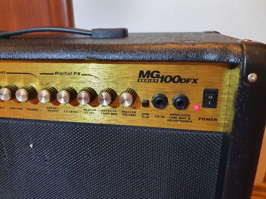 Marshall MG100DFX amplificator chitara electrica, distors, reverb, etc