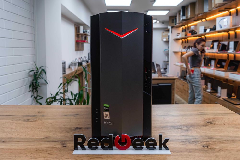 ПК Acer Nitro N50-610 Core i5-10400F GTX 1660 SUPER SSD 256GB Red Geek