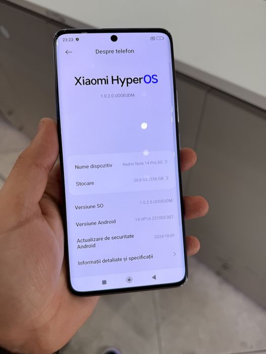 Xiaomi Redmi Note 14 Pro 5G 256GB 12GB RAM NOU Garantie !