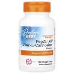 Doctor's Best, PepZin GI®, комплекс с цинк-L-карнозином, 120 капсул