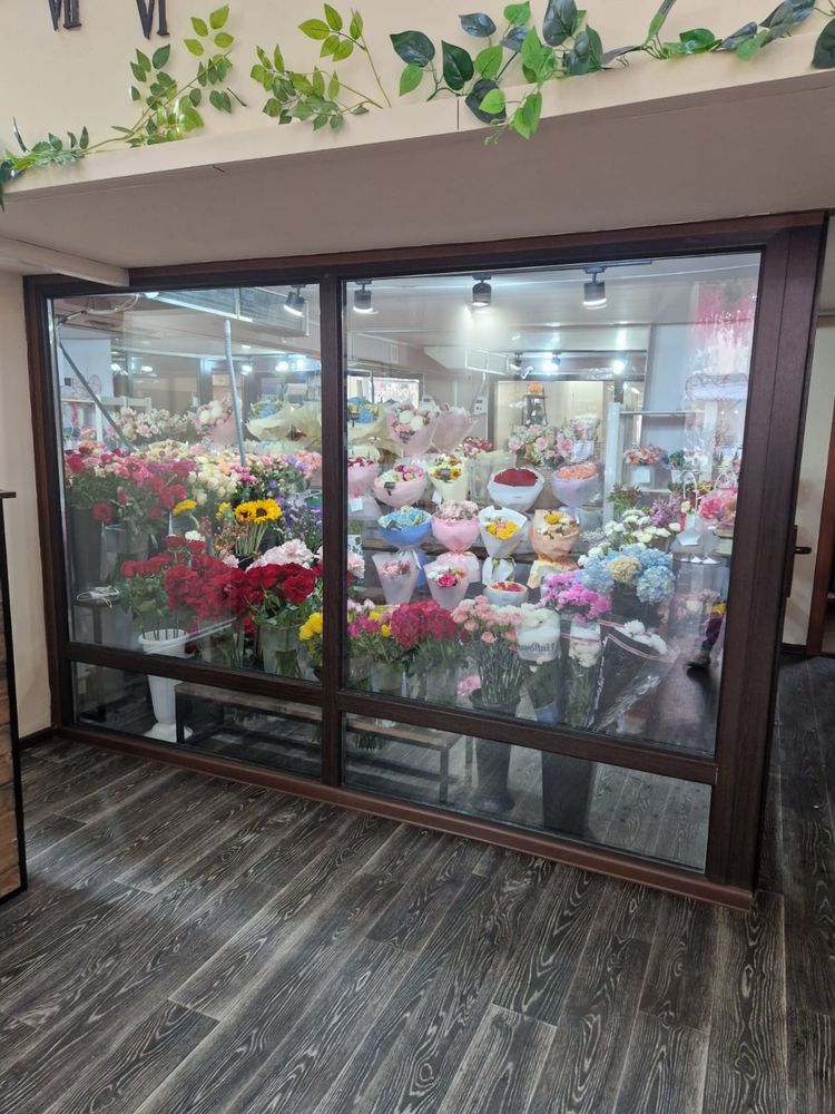 Перегородка стеклопакет