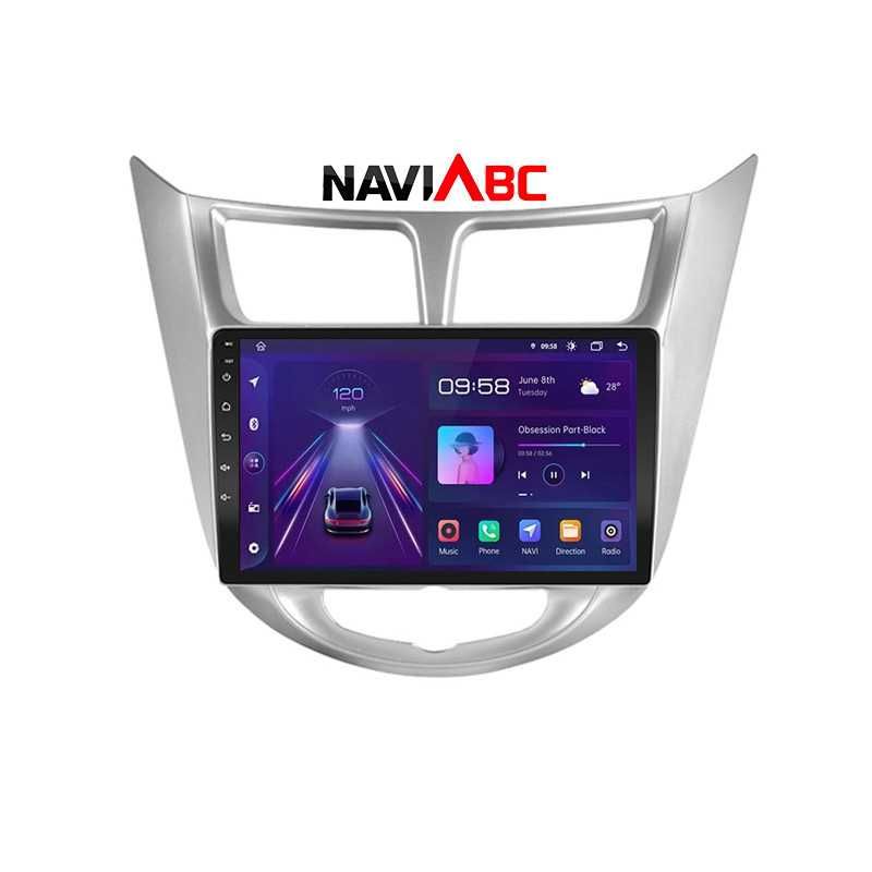 Navigatie Hyundai Accent 2011-2016 Android 12 - 1/2/4/8GB Ram, Carplay