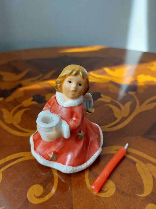 Ingeras Goebel Crăciun pictat manual