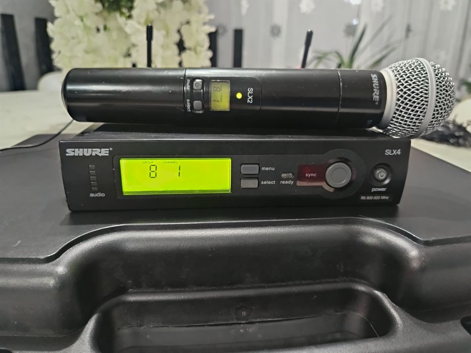 Microfon shure slx , beta 58a original