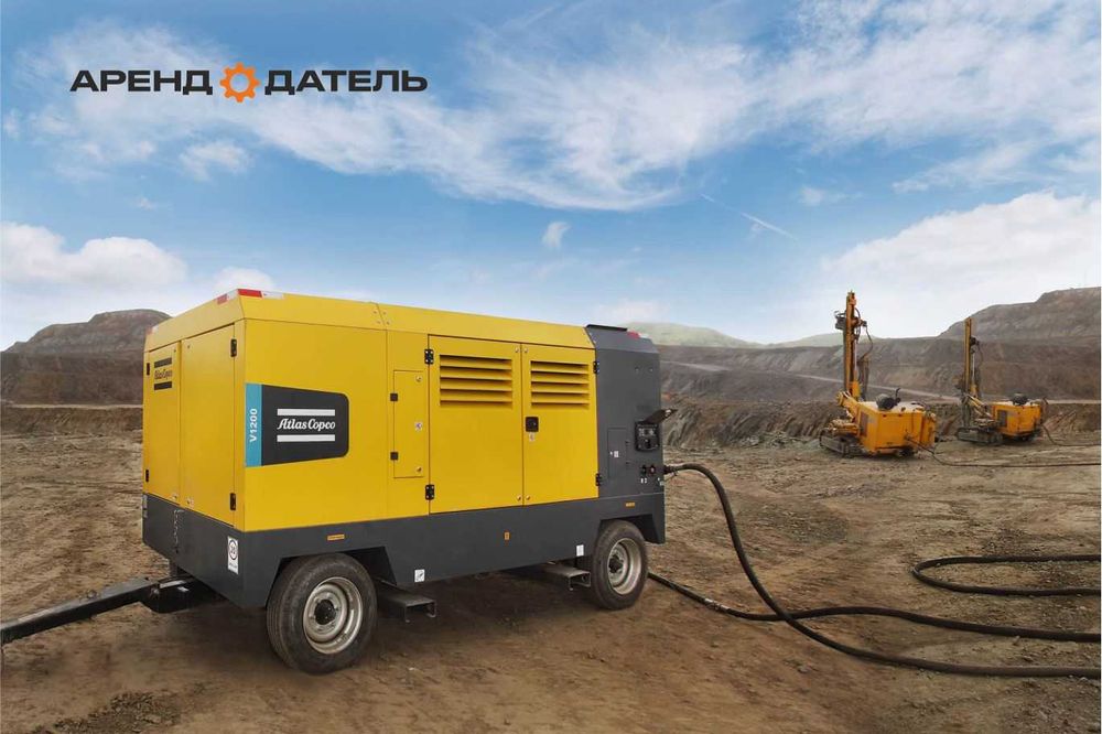 Аренда услуги Компрессор воздушный дизельного 15, 25, 35, 240 бар атм