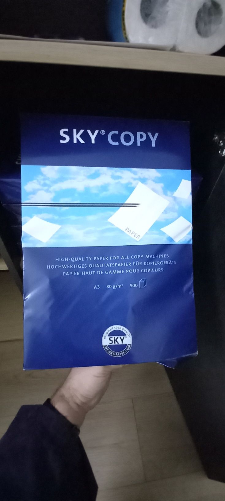 Hartie A3 , SKY Copy si OPTITEXT , pt imprimanta toner si cerneală