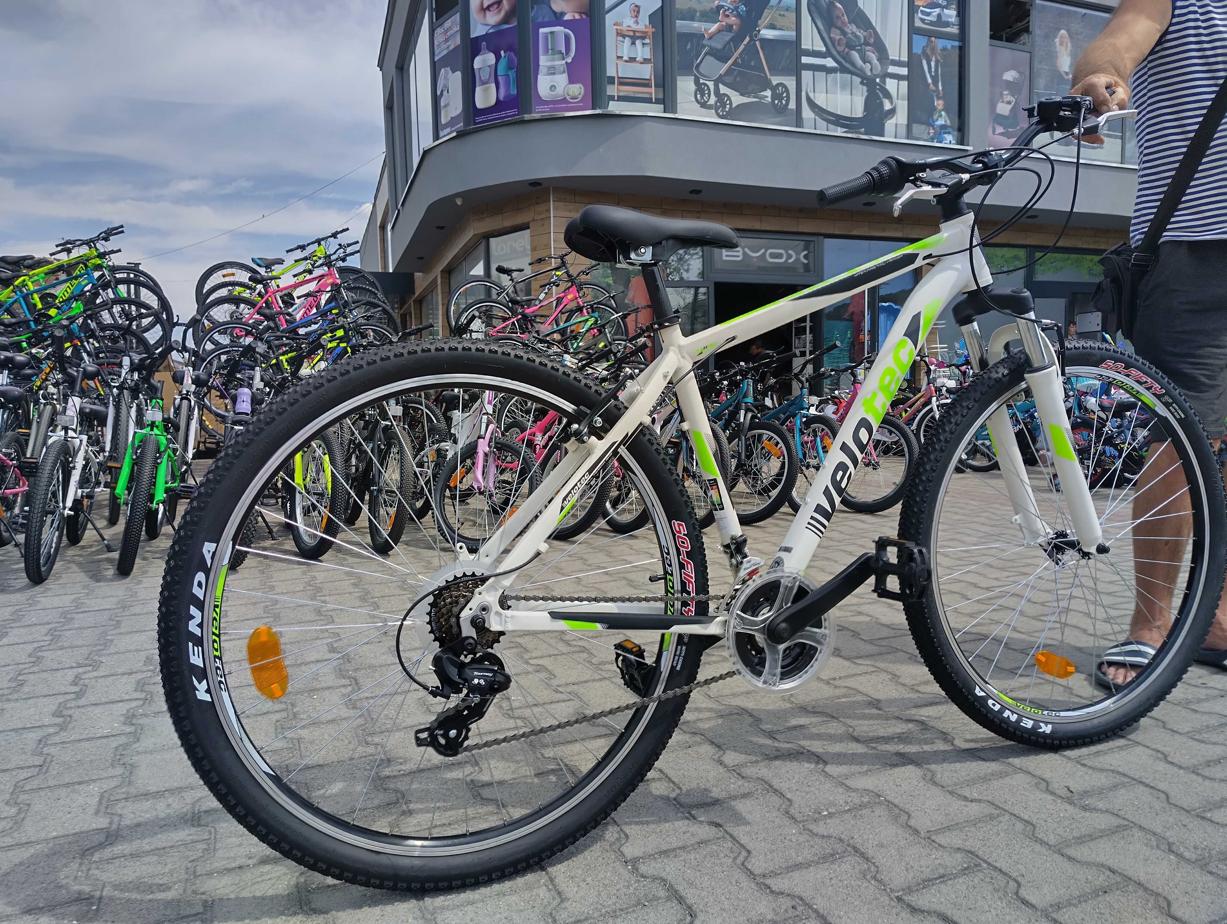 SPRINT Алуминиев велосипед 29" Velotec PRO бял/зелен