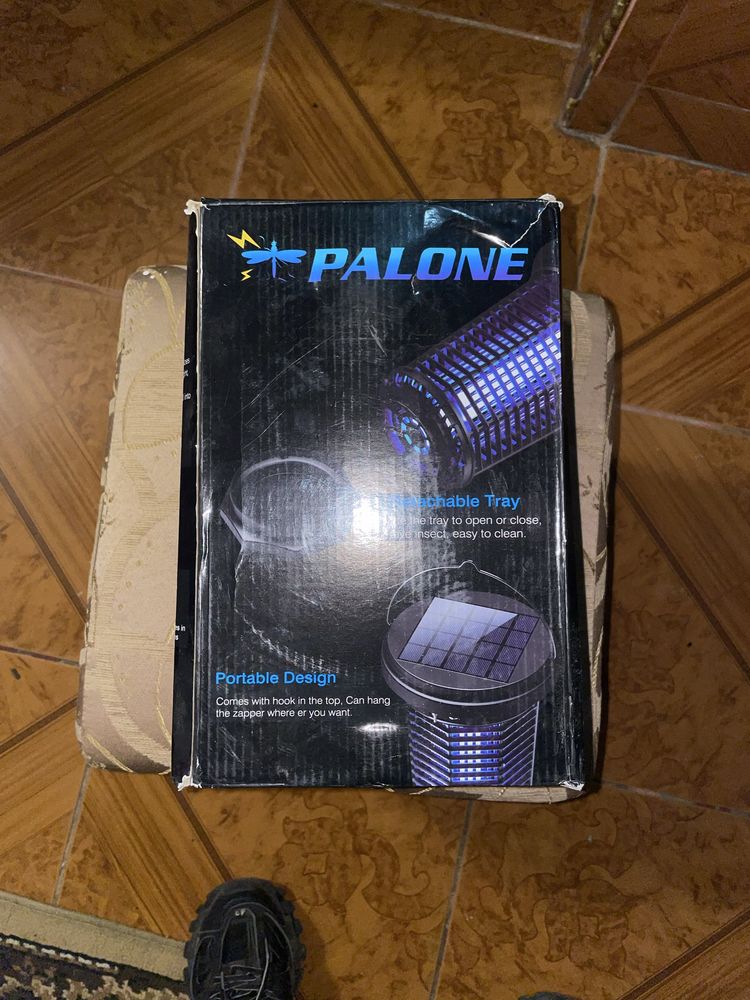 Lampa UV anti-tantari, Aparatoo, incarcare solara