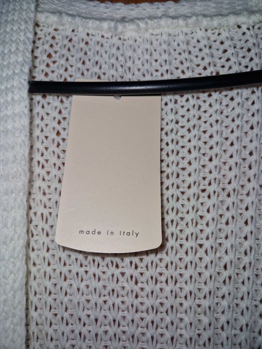 Cardigan  culoare albă