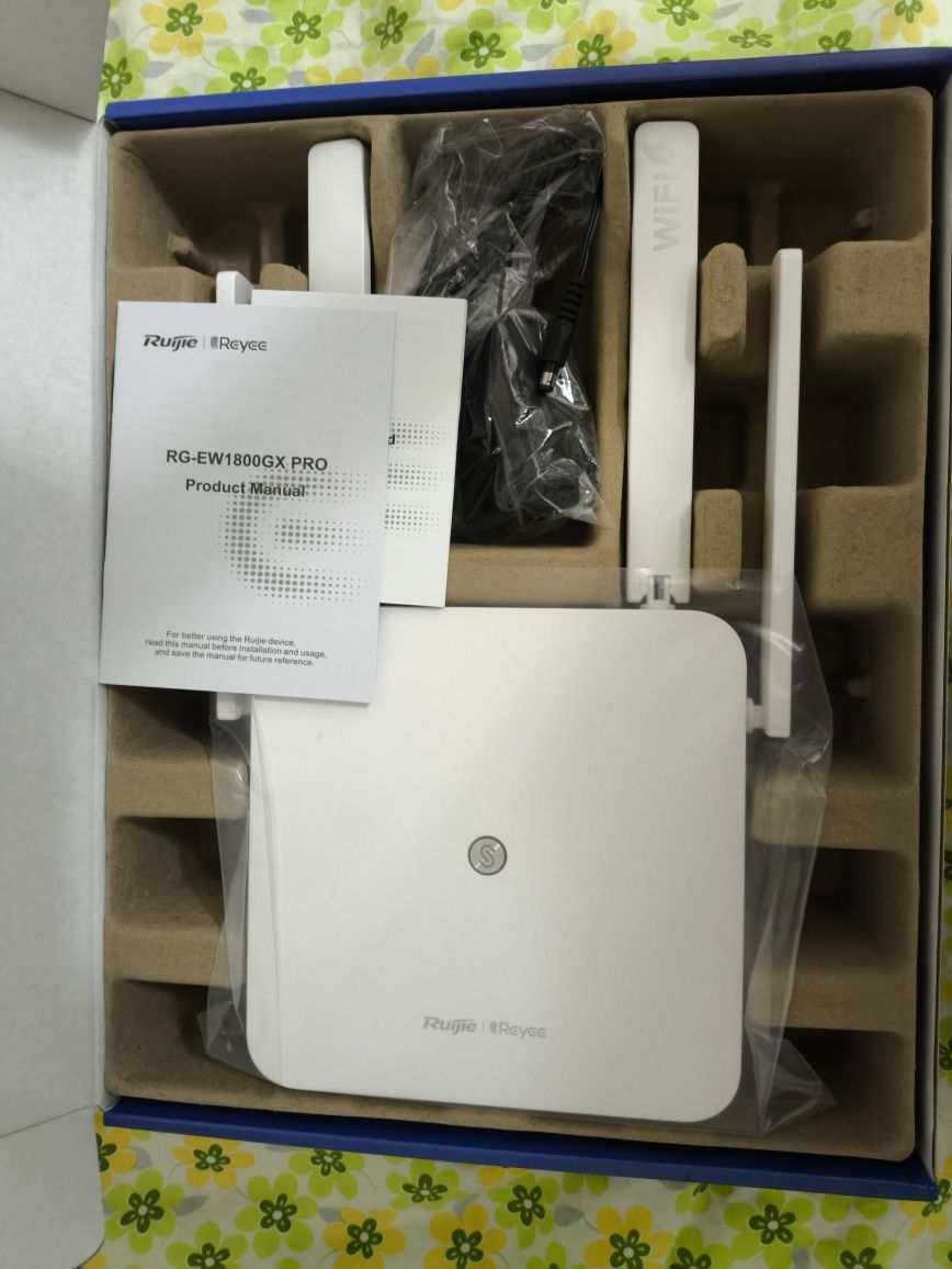 RG-EW1800GX PRO, WiFi Роутер, Mesh, Ruijie | Reyee
