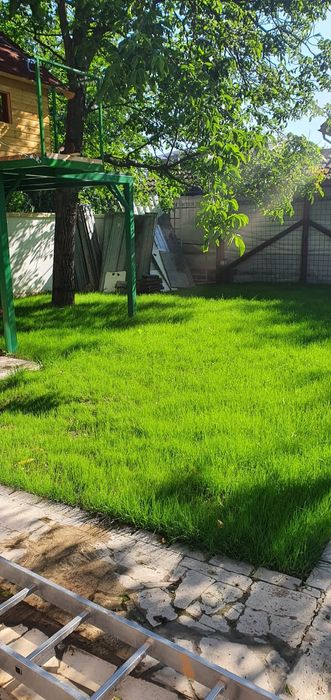 Pamant negru vegetal pt gazon gradina solar