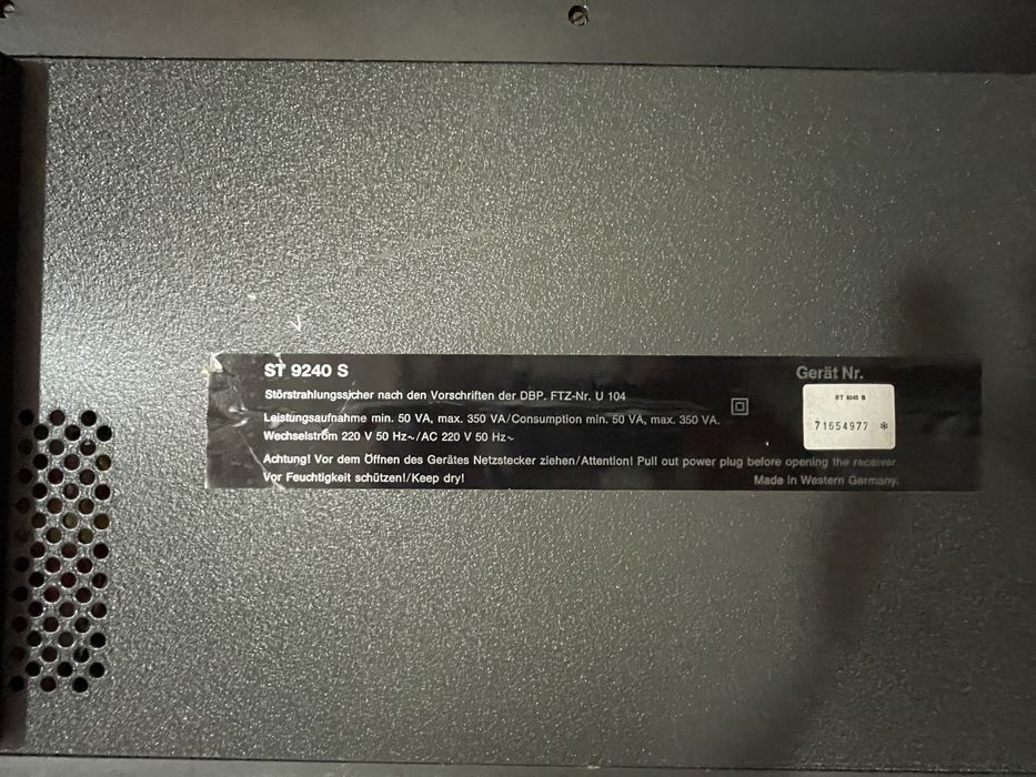 Amplificator saba 9240 S