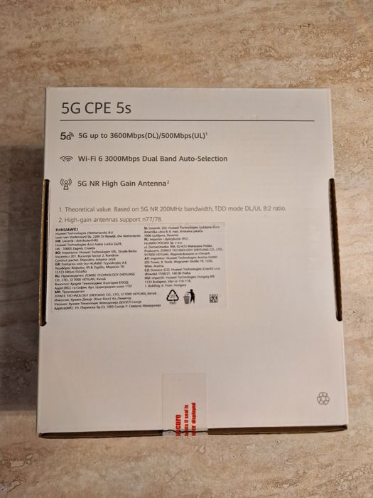 Router Wi-Fi 5G CPE 5s
