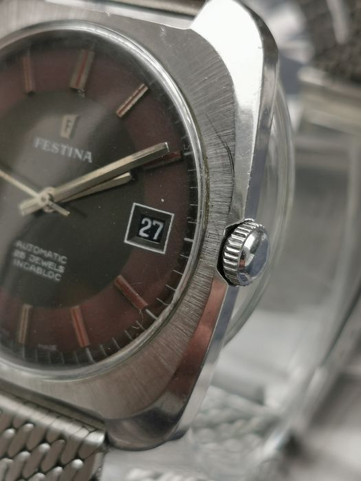 Ceas Festina automatic vintage cadran rar