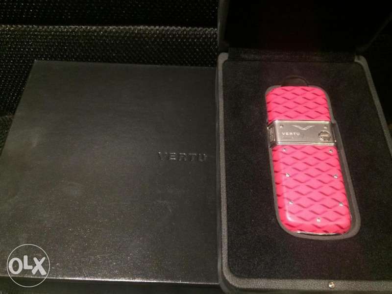 Vertu constellation Pink 10th Anniversary Monogram