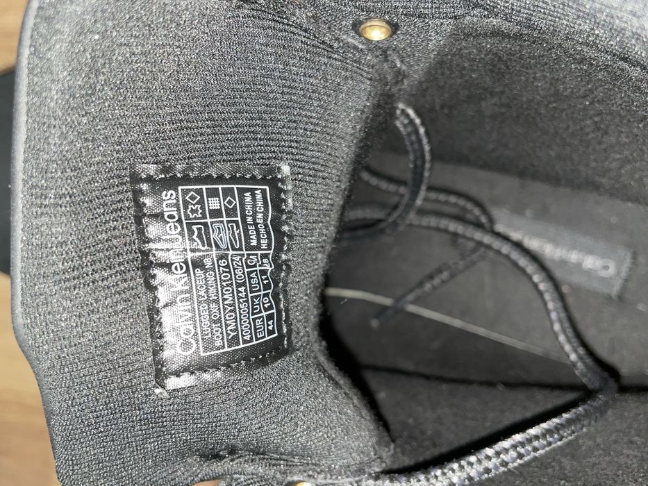 Calvin Klein Jeans кожени ботуши