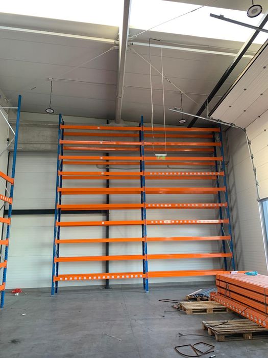 Rafturi metalice depozitare Euro paleti