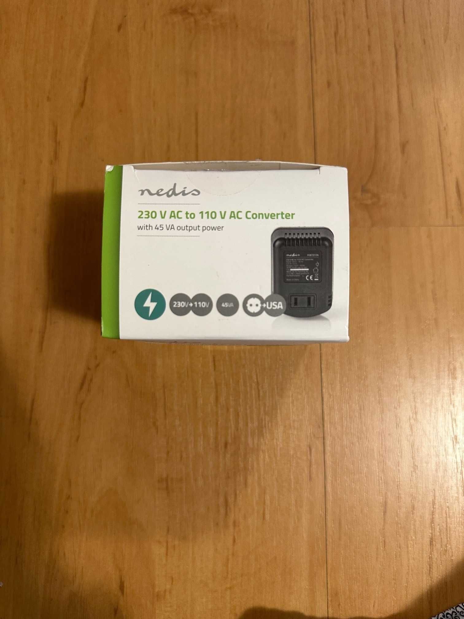 Преобразувател на напрежение Nedis,230 V AC - 110V AC, 45 W, POCO104