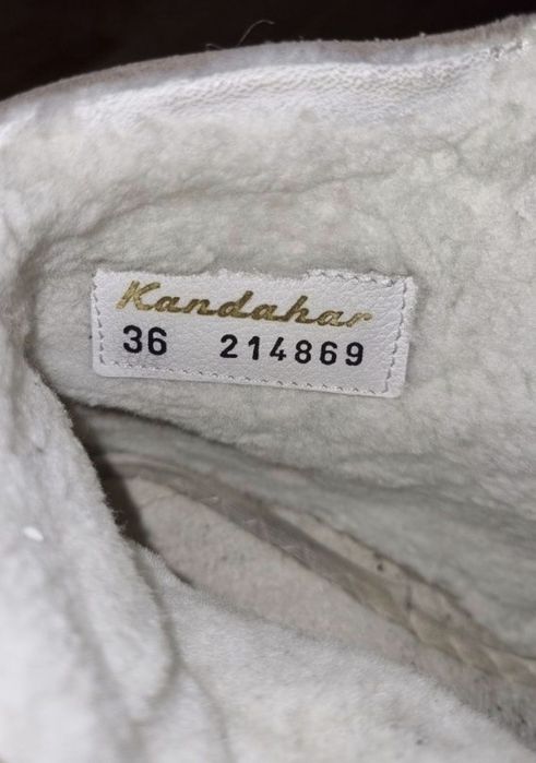 Pantofi lux / Ghete Kandahar Oslo Brown, Elveția, Piele, Lână - 36