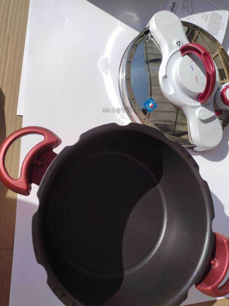 Тенджера под налягане Tefal Clipso Minut Duo 5 л