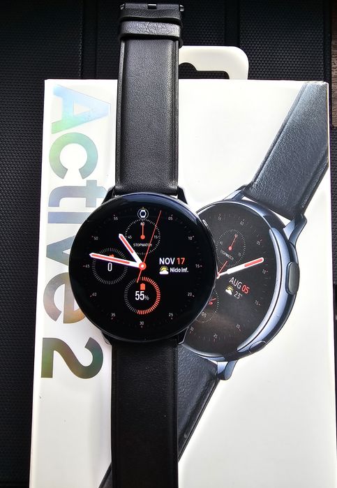 Galaxy Watch Active 2, 44 mm, stainless steel, bluetooth + wi-fi