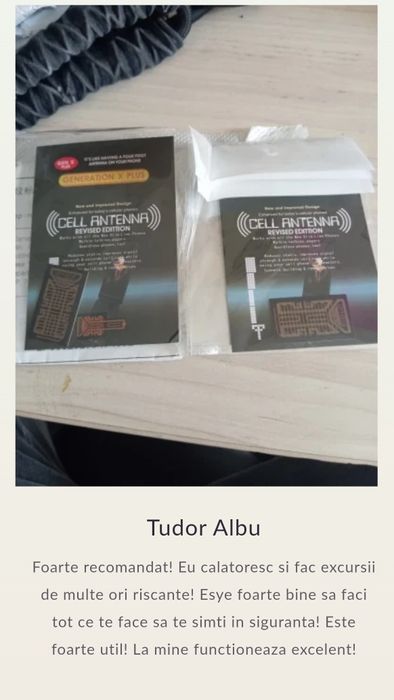 Amplificator semnal telefon GSM pt orice telefon / retea cu autoadeziv