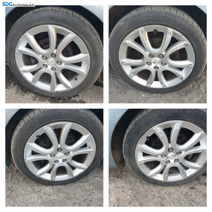 Set 4 Jante Roti Aliaj 235 45 18 R18 Peugeot 508 2010 - 2014 [C7702]