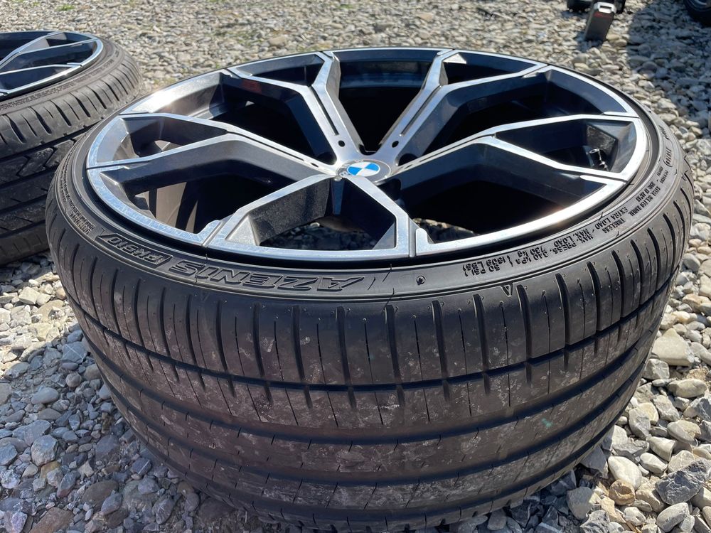 Set Jante R22 Bmw 5x120. Cu anvelope vara. Demontate de pe F01