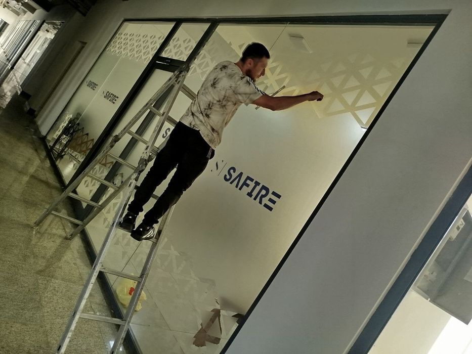 Пленка матовая туманка оракал декоративные пленки тонировка для окан