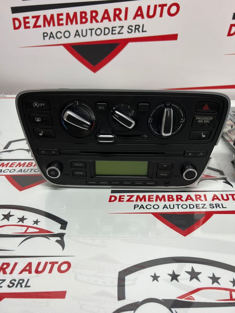 Casetofon Radio CD/Panou Clima/Aer/Ventilatie Vw Up Skoda Citigo