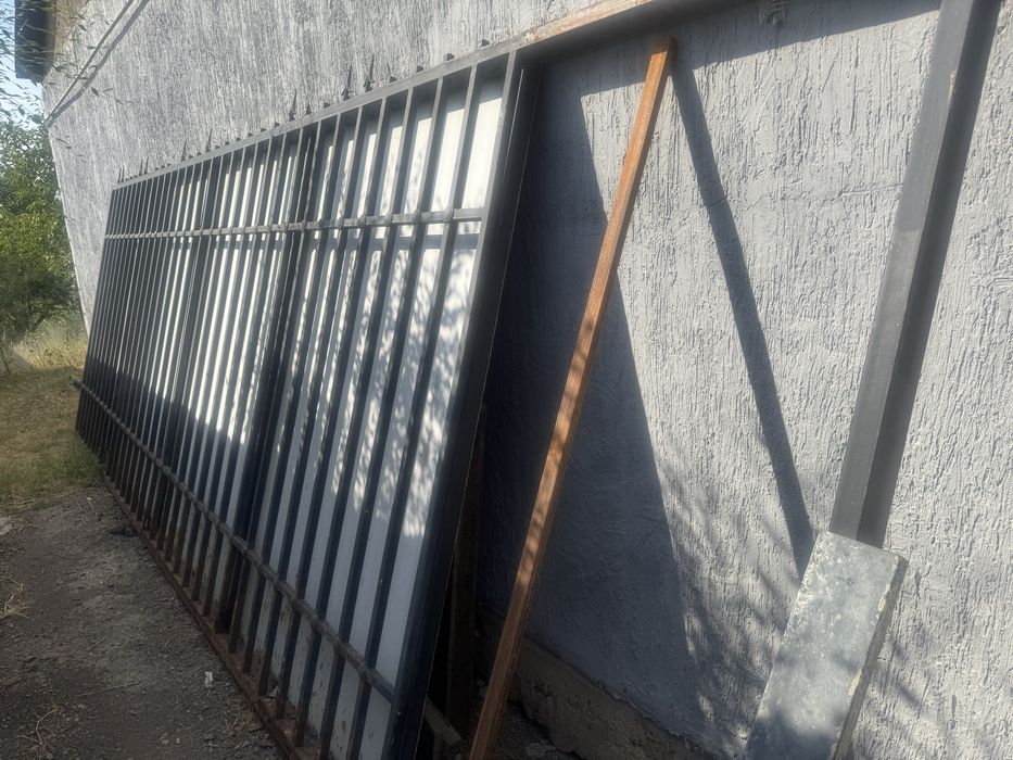 Откатной ворота с автоматикой 6м