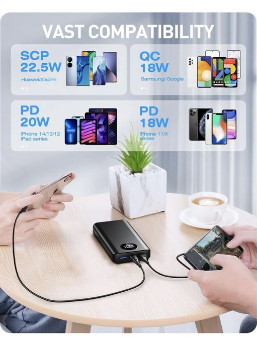 Power bank baterie externa 20000 mAh