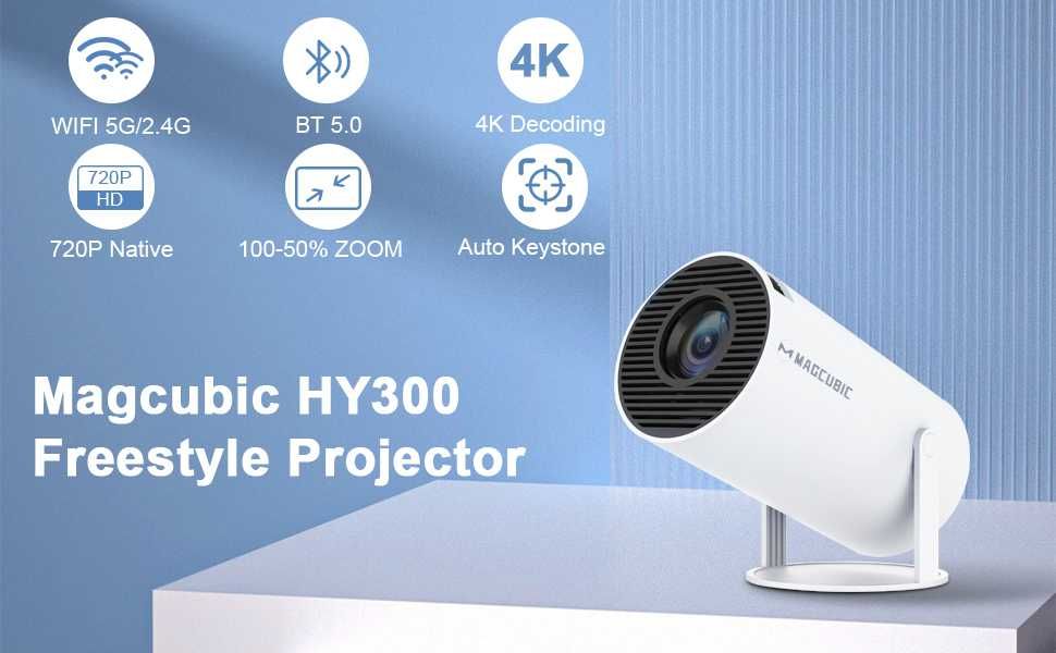 Проектор Magcubic HY300 Pro 4K Android 11