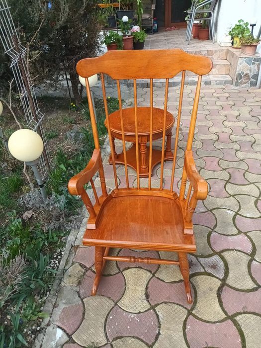 Balansoar lemn, impecabil,  neutilizat