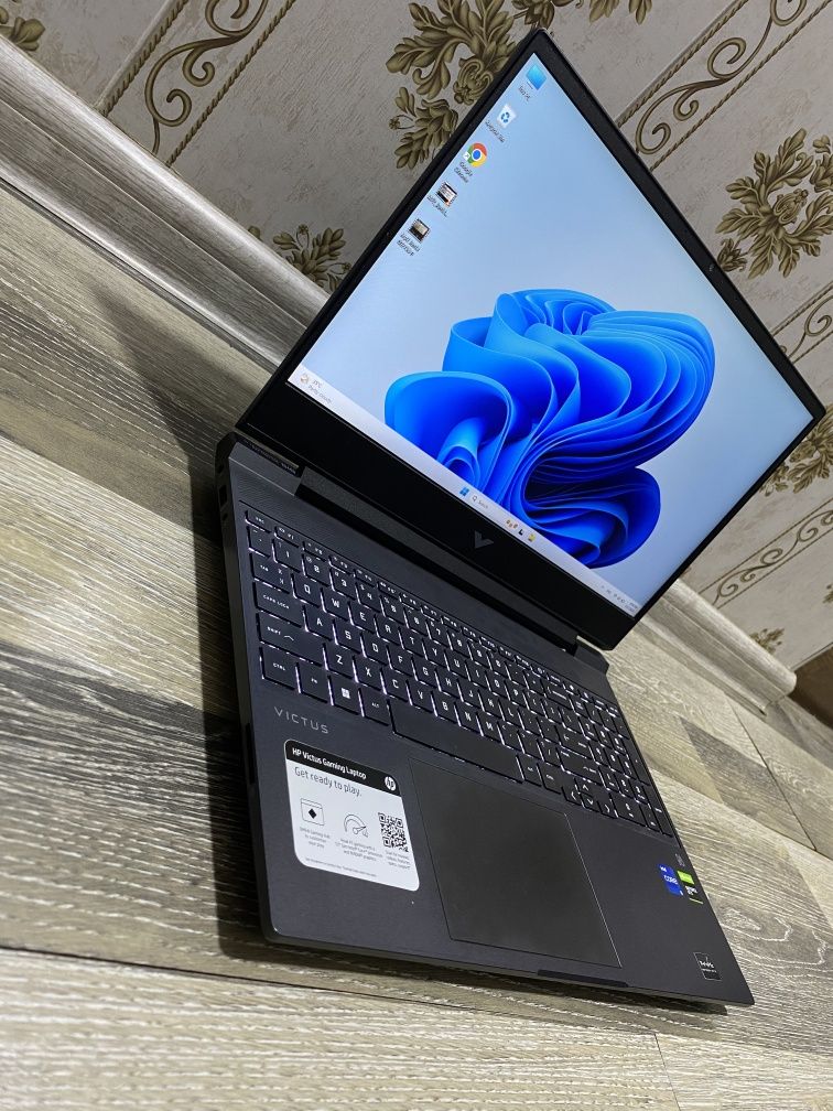 Kuchli Gaming Noutbuk — HP Victus. i5-12450H(12- avlod) 8/512gb xotira