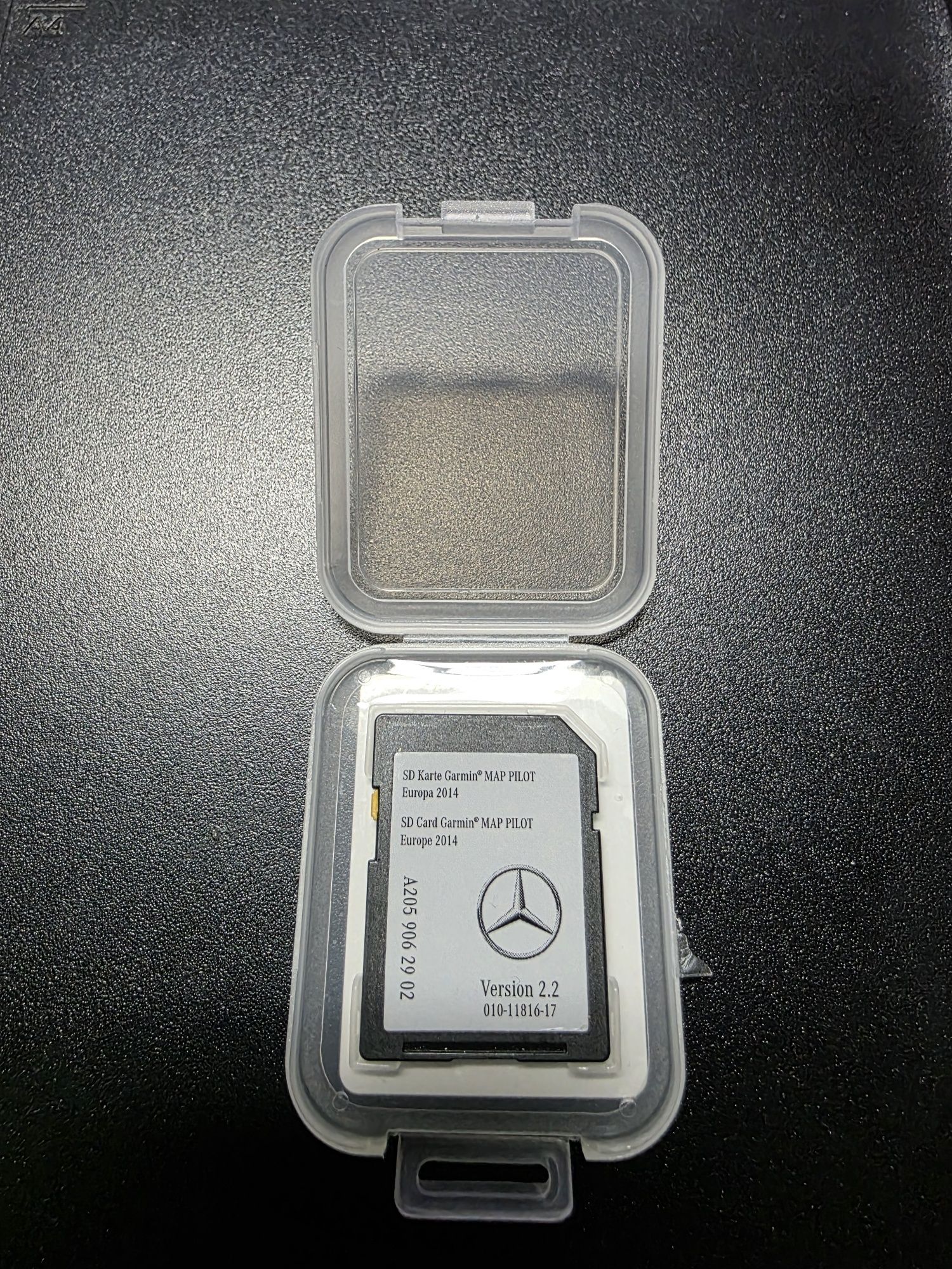 SD карта Garmin Mercedes