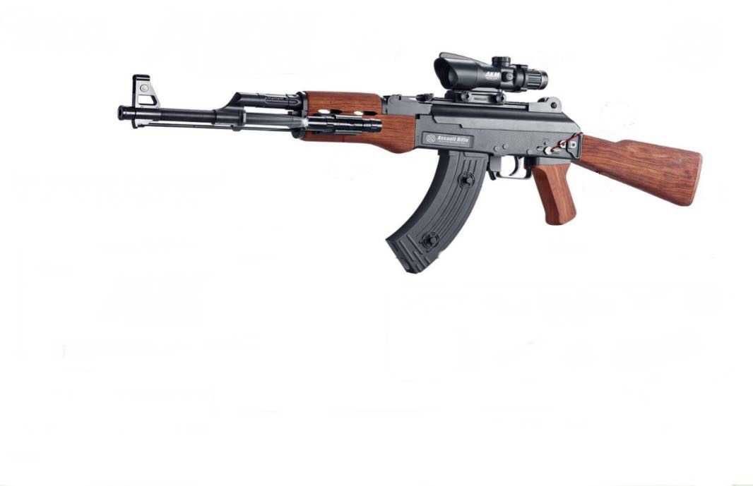 Автомат AK47, гел бластер с автоматична стрелба, пушка